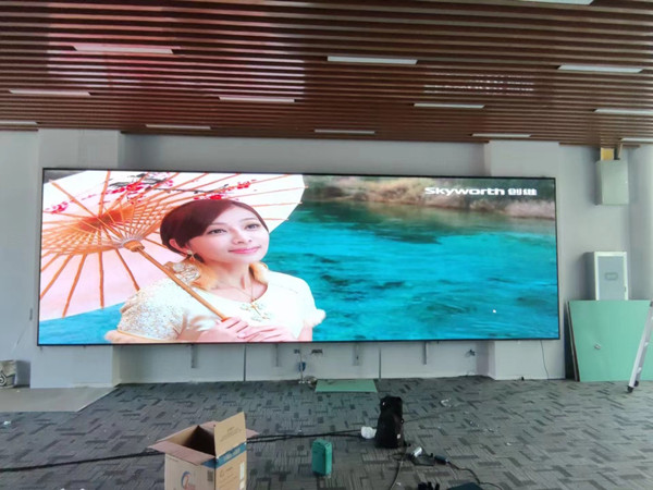 永年P1.53led小间距屏安装案例